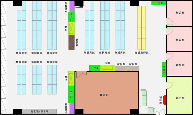川富 斑馬魚房規劃設計
